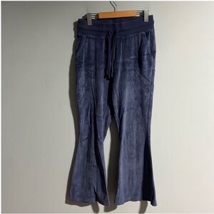 Aerie Flare Leg Velour Pants